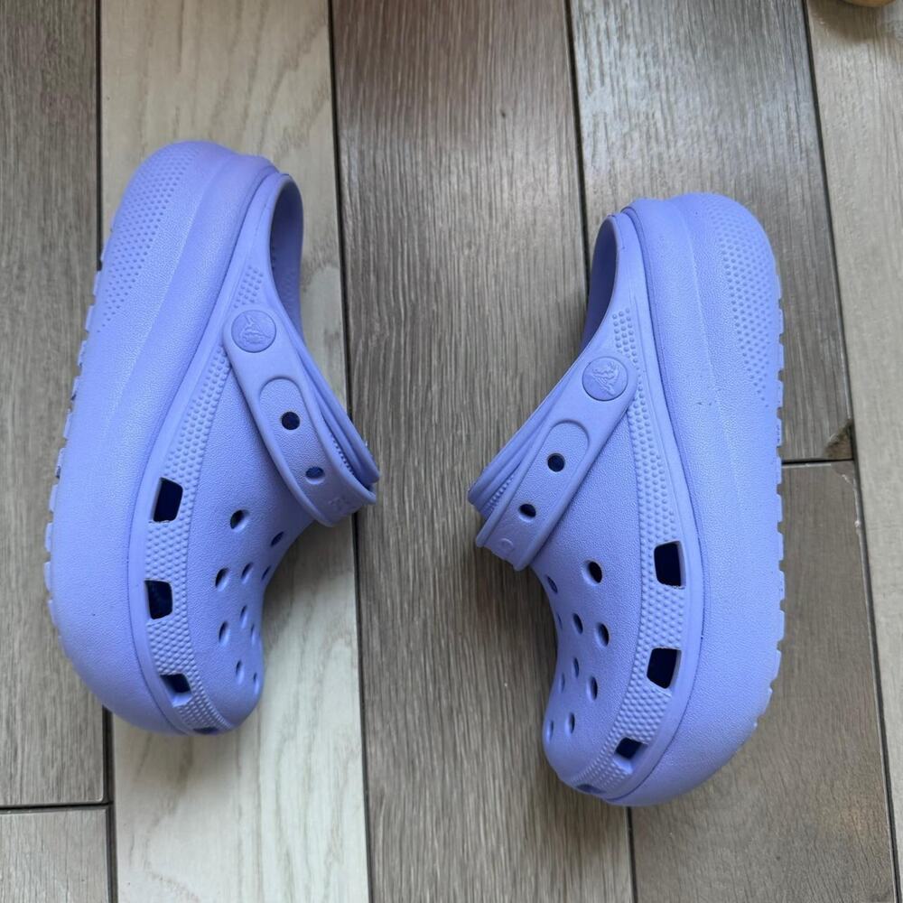 Crocs platform clog lavender kids